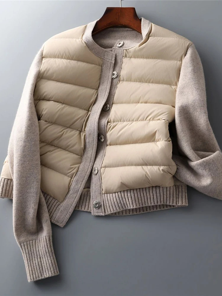 Aurelia | Quilted Rib Mix Jacket