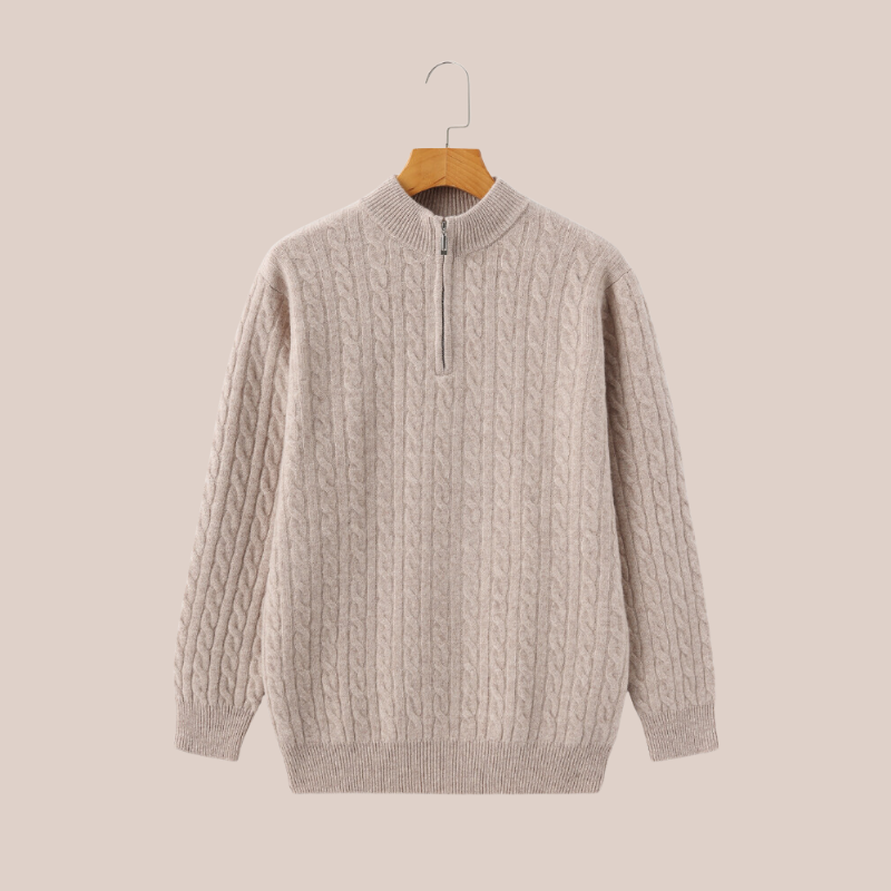 ELIOT | Cable-Knit Cashmere Sweater