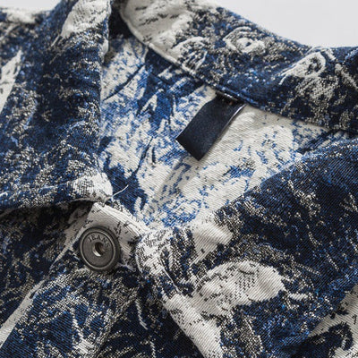 Knox | Frost Splatter Denim Jacket