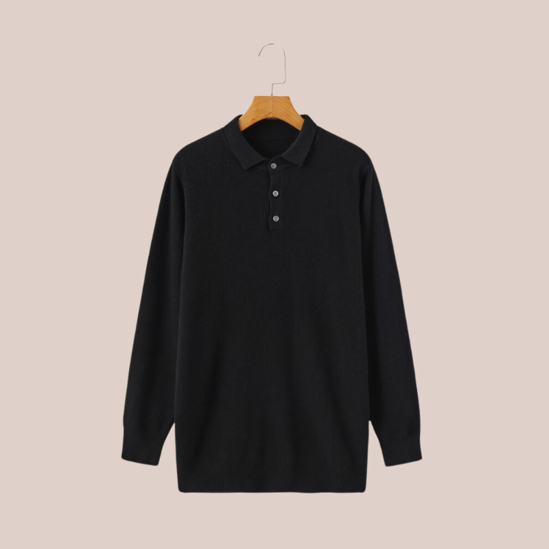 OLIVER | Cashmere Polo Sweater