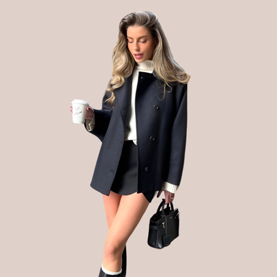 CAMILLE | Oversized Wool-Blend Jacket