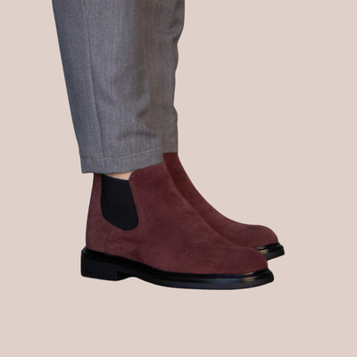 MARON | Classic Suede Chelsea Boots