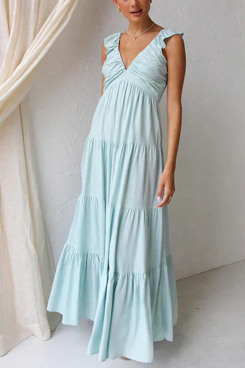 Macy Ruffle Maxi Dress