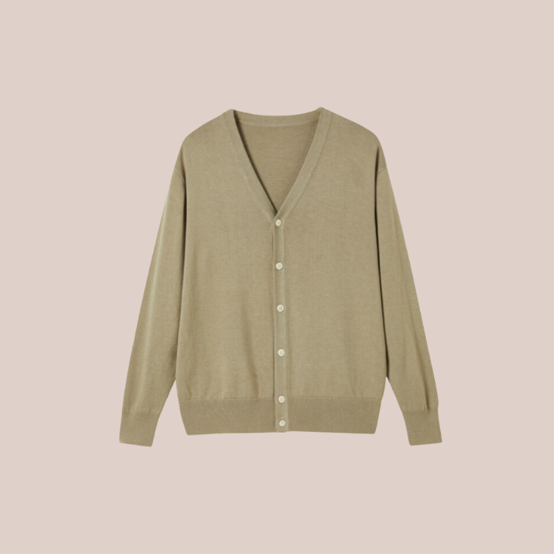 HENRY | Wool Button-Up Cardigan