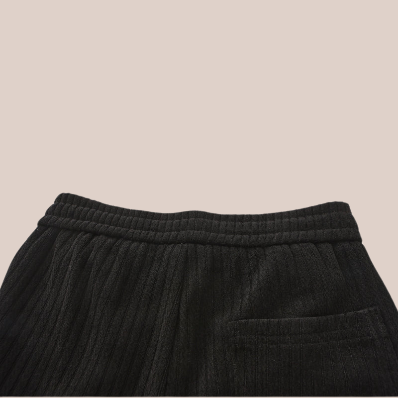 RYAN | Ribbed Relaxed Trousers