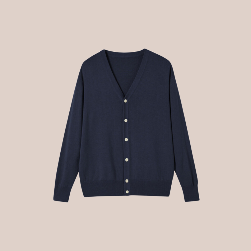 HENRY | Wool Button-Up Cardigan