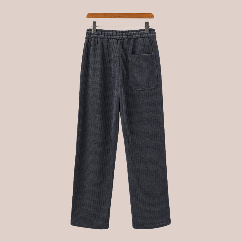 RYAN | Ribbed Relaxed Trousers