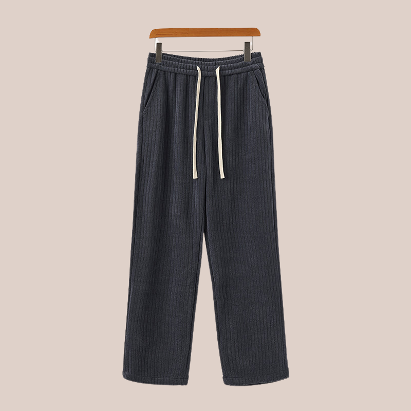 RYAN | Ribbed Relaxed Trousers