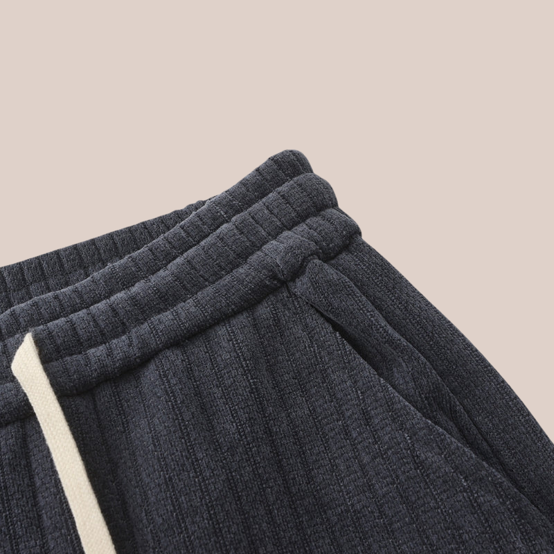 RYAN | Ribbed Relaxed Trousers