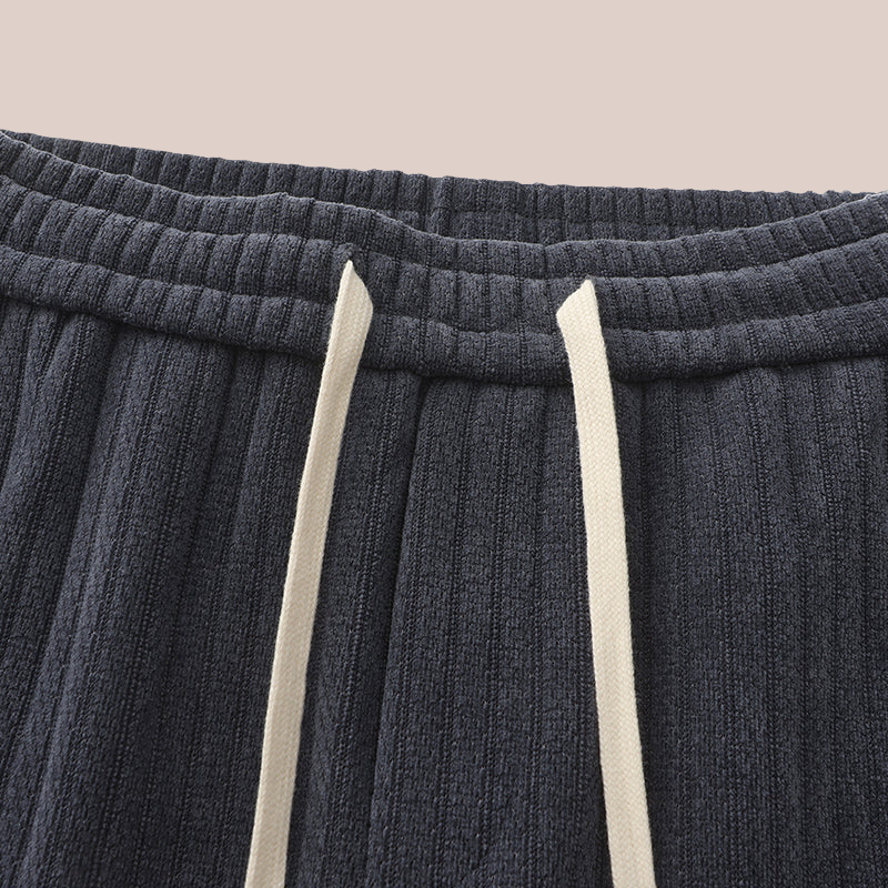 RYAN | Ribbed Relaxed Trousers