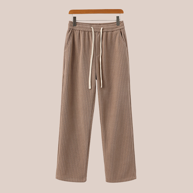 RYAN | Ribbed Relaxed Trousers