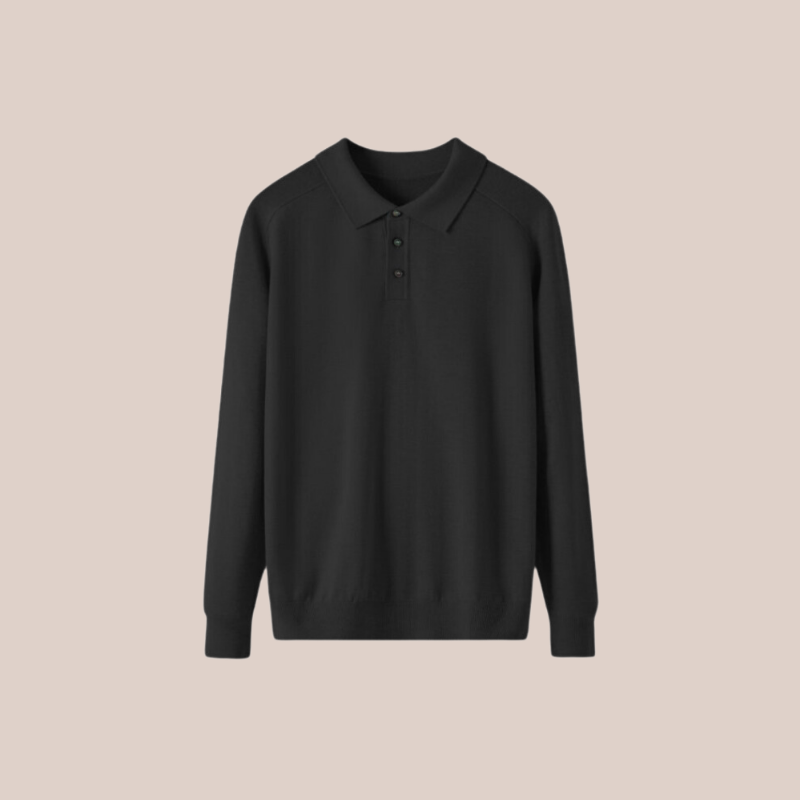 MARCUS | Wool Polo Sweater