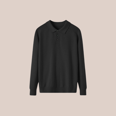 MARCUS | Wool Polo Sweater