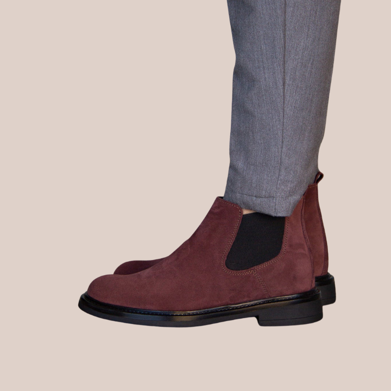 MARON | Classic Suede Chelsea Boots