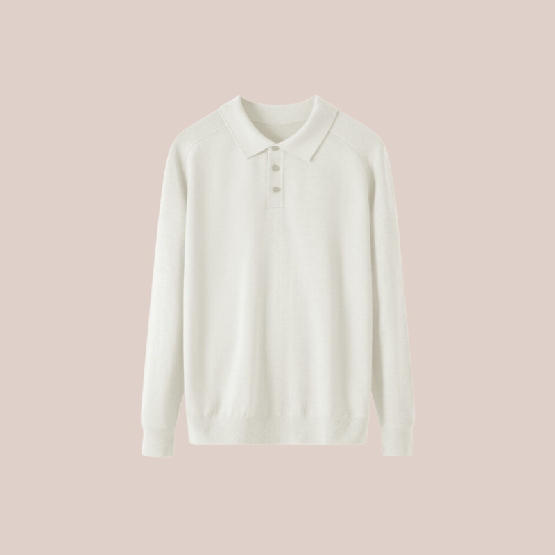 MARCUS | Wool Polo Sweater