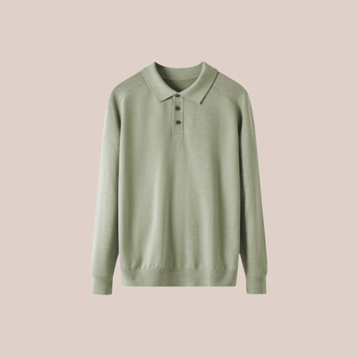 MARCUS | Wool Polo Sweater