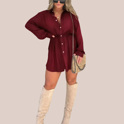 SIENNA | Button-Up Shirt Dress