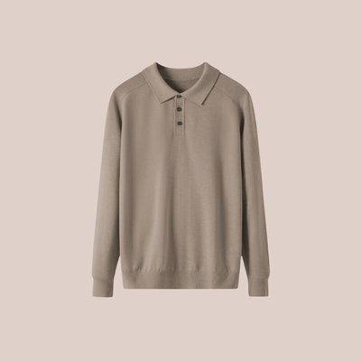 MARCUS | Wool Polo Sweater