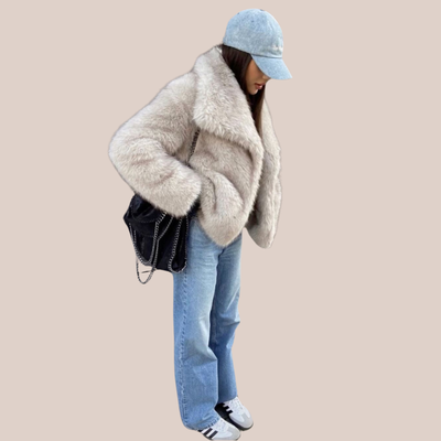 LYRA | Luxe Faux Fur Coat