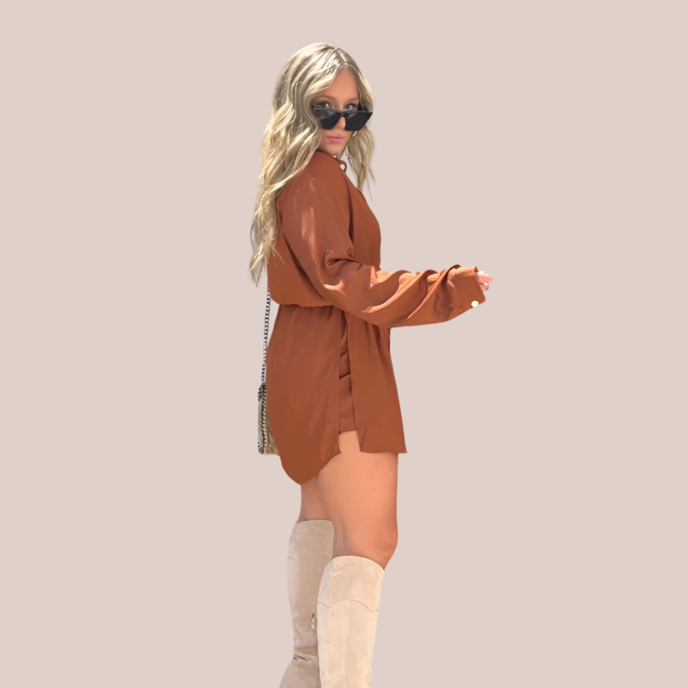 SIENNA | Button-Up Shirt Dress