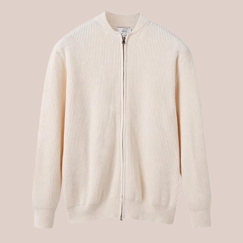 HENRY | Knitted Cotton Cardigan