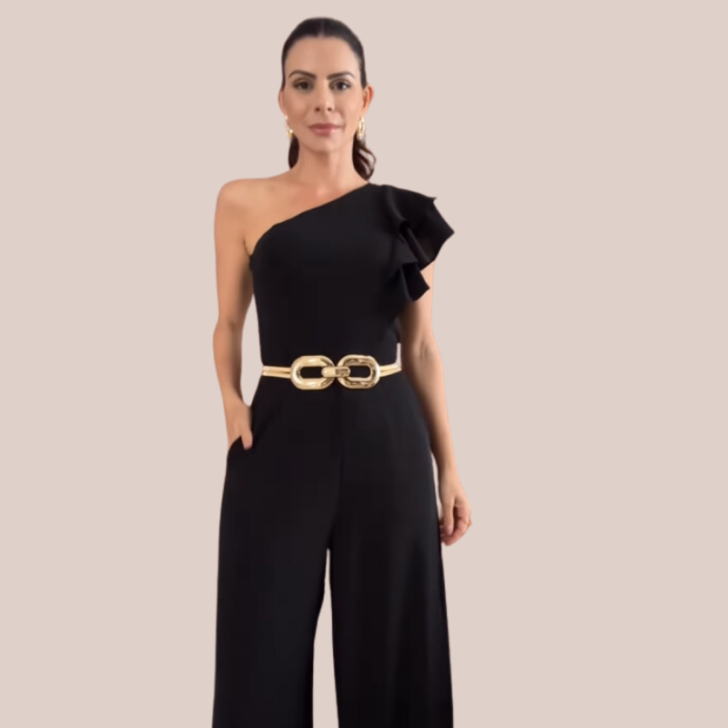 LIVIA | One-Shoulder Jumpsuit