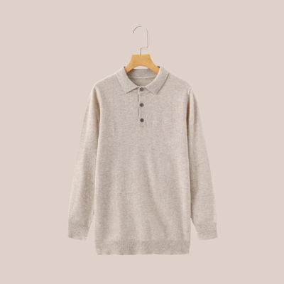 OLIVER | Cashmere Polo Sweater