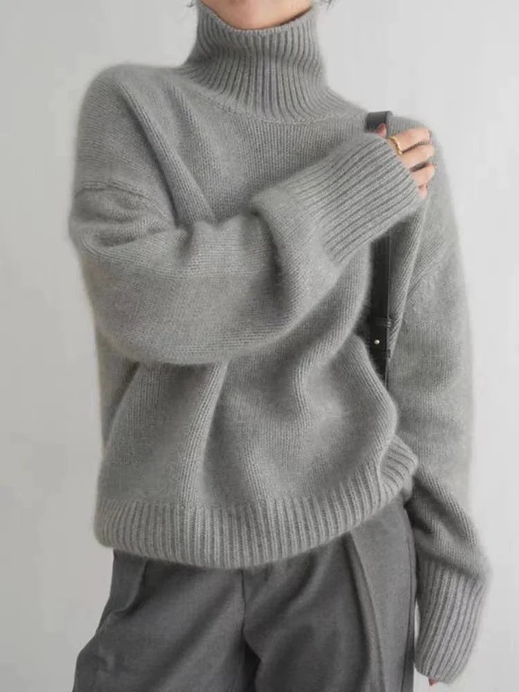 MARIAM| Cashmere Turtleneck Sweater