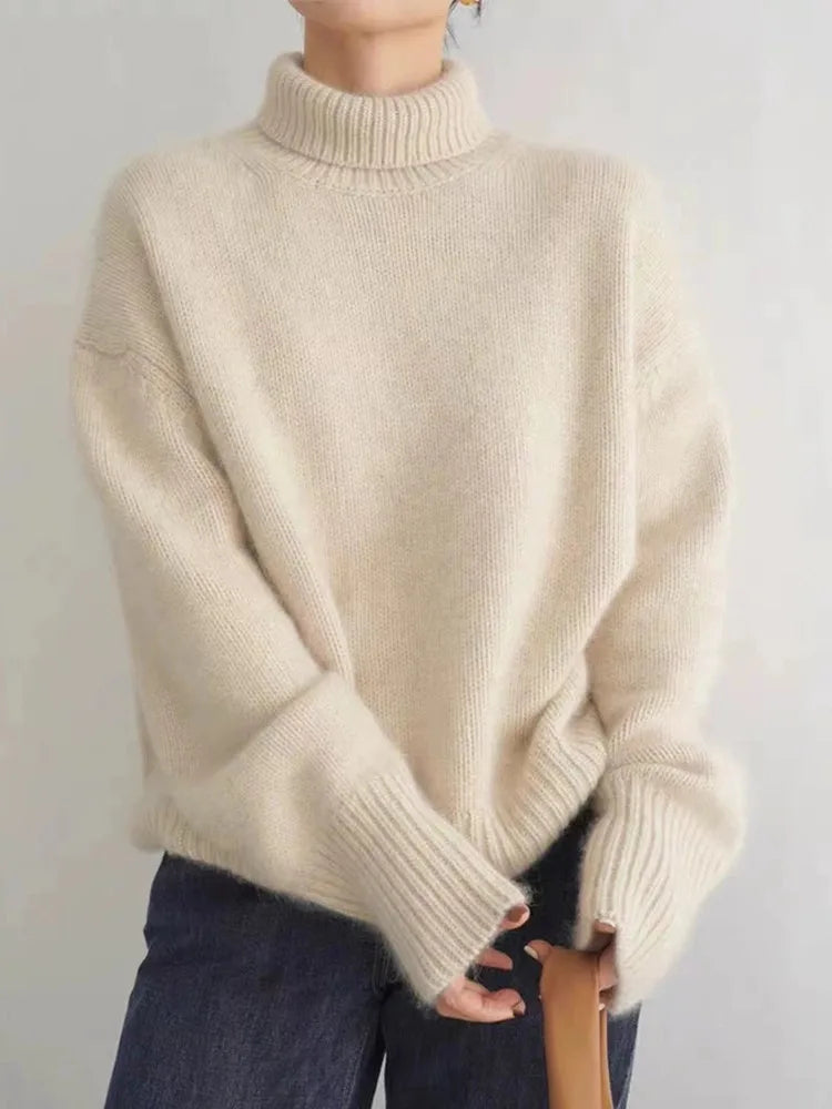 MARIAM| Cashmere Turtleneck Sweater