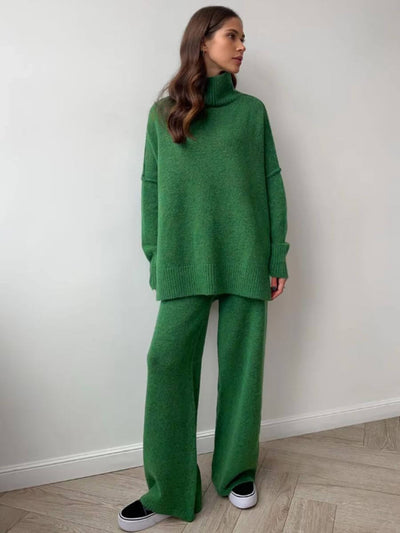 Anne | Turtleneck Knit Set