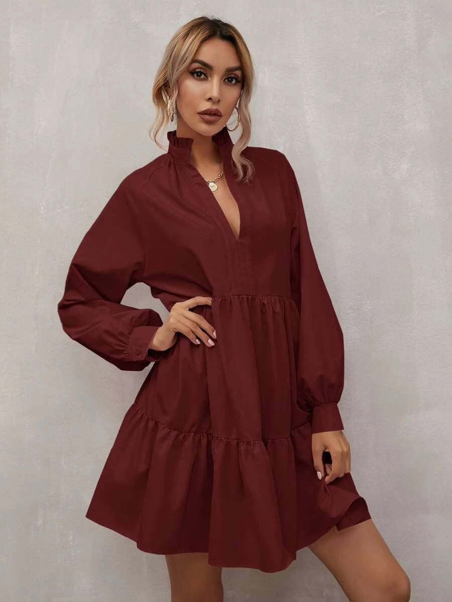 Kathryn Long Sleeve Mini Dress