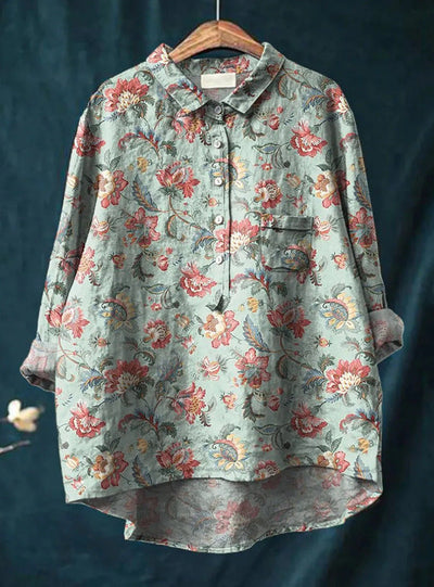 Delilah | Classic Floral Blouse