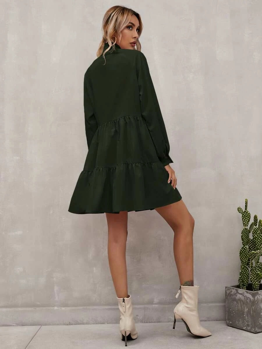 Kathryn Long Sleeve Mini Dress