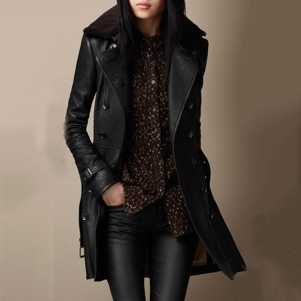 Sara™ - Stylish Luxury Winter Trench Coat