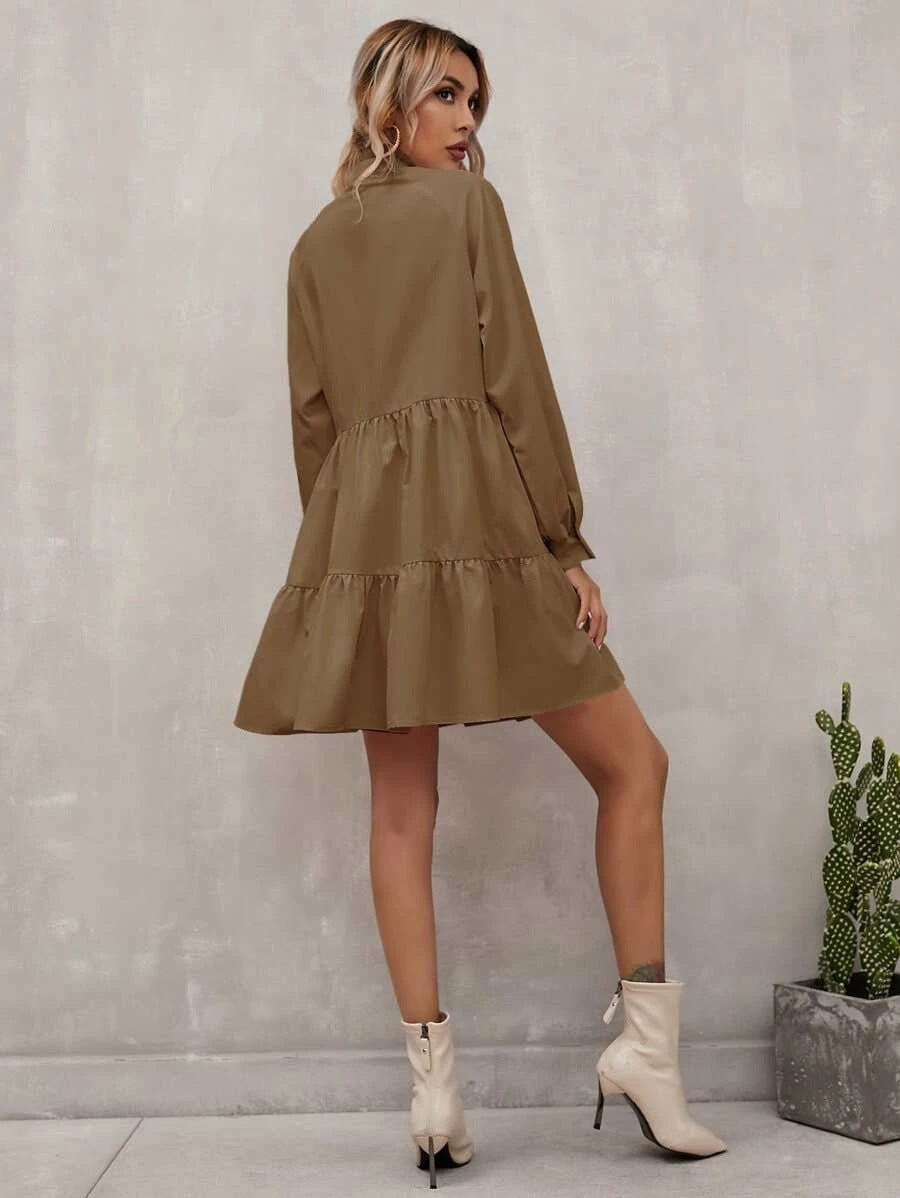 Kathryn Long Sleeve Mini Dress