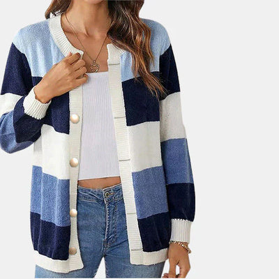 Julia Striped Cardigan