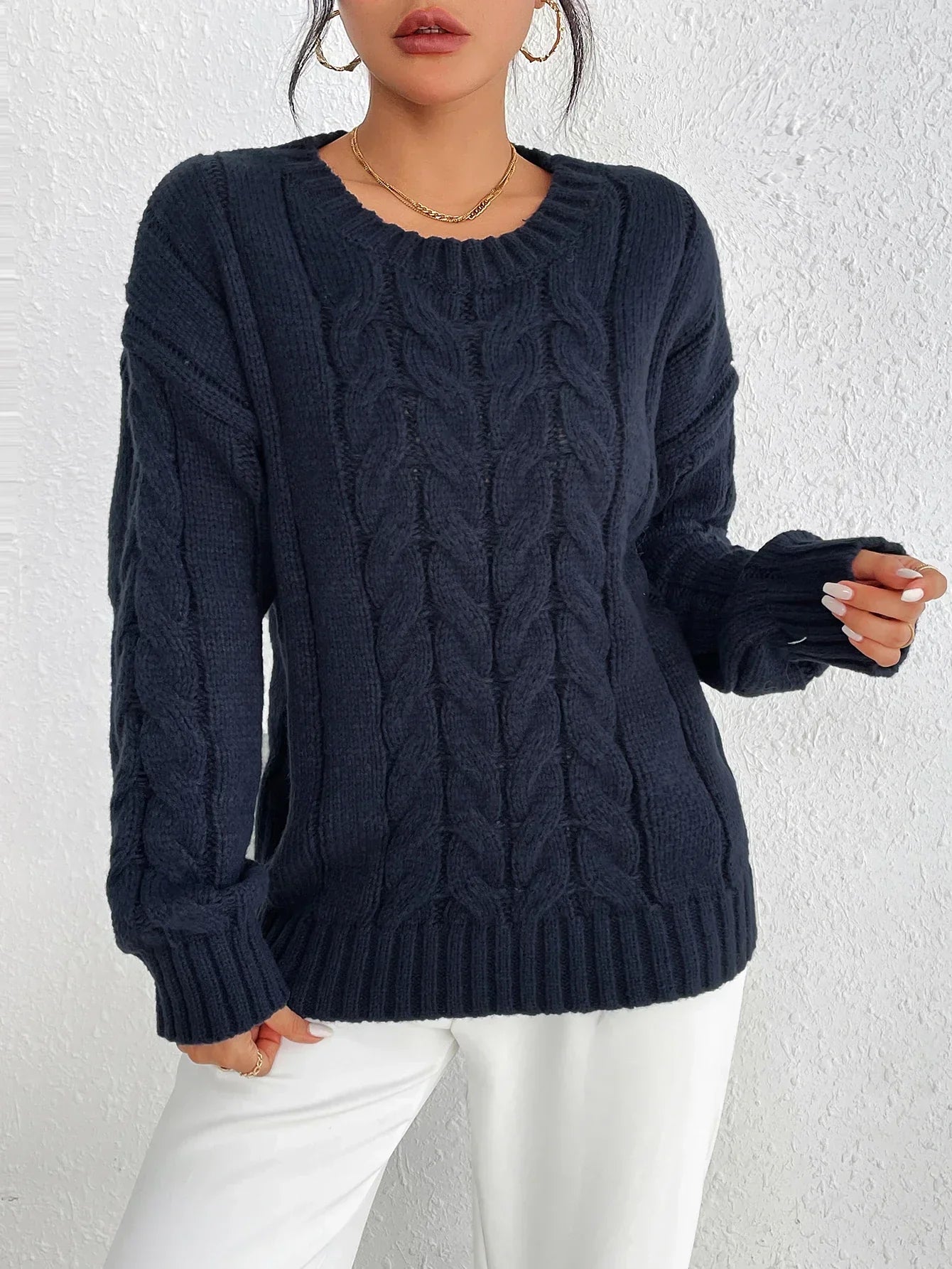 Luna Crew Neck Sweater