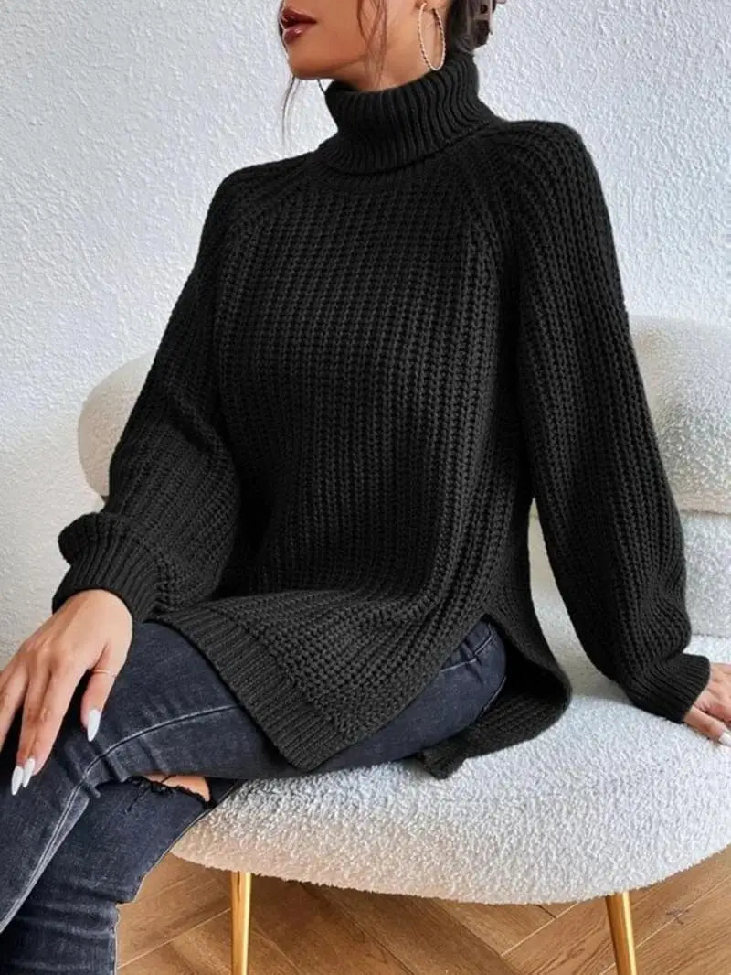 Lily Oversized Turtleneck Sweater