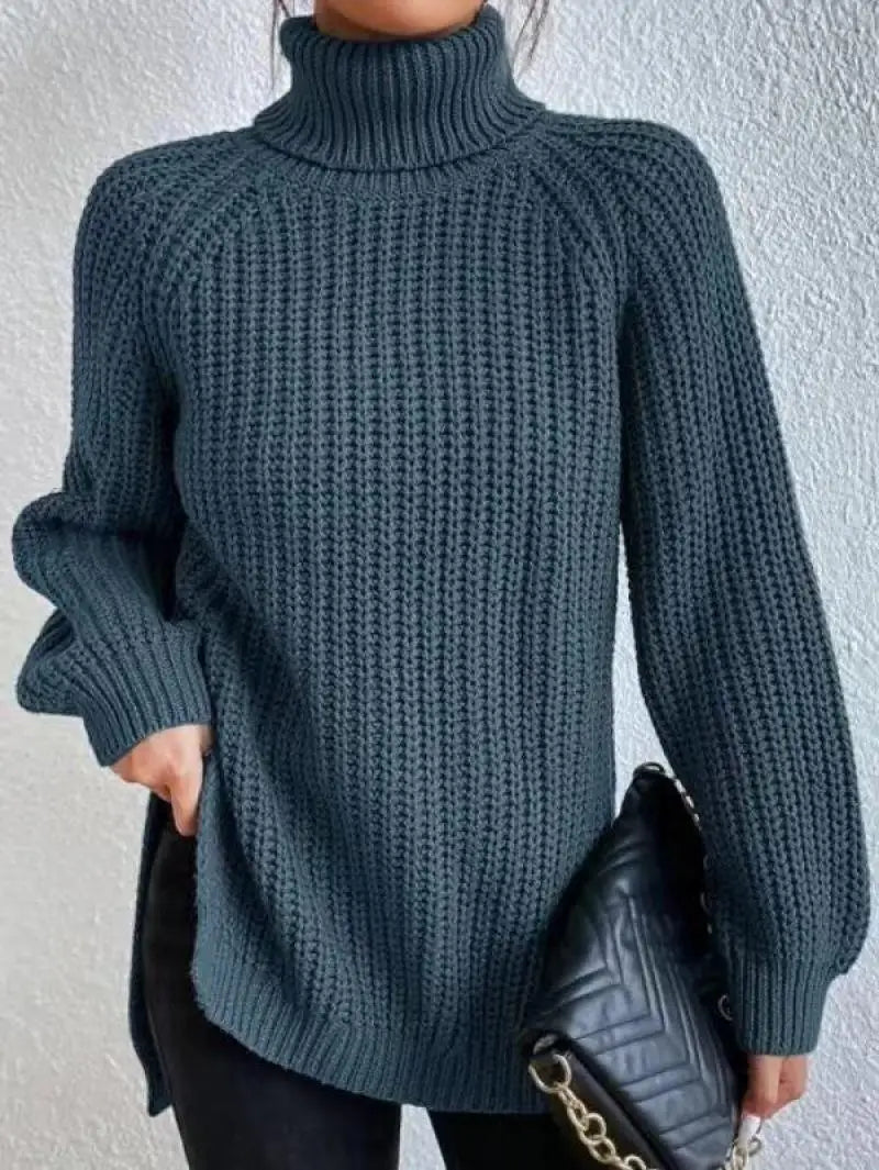 Lily Oversized Turtleneck Sweater