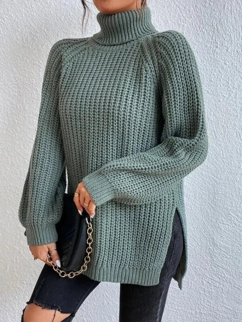 Lily Oversized Turtleneck Sweater