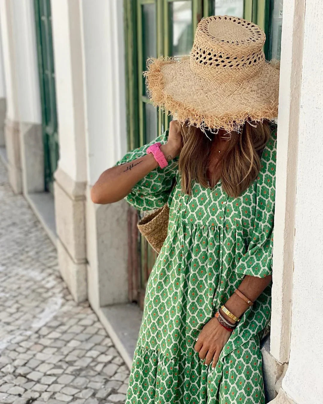 Madeline Colorful Summer Dress