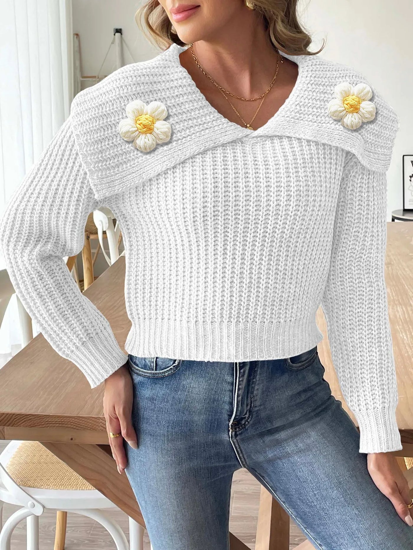 Flora Patchwork Sweater