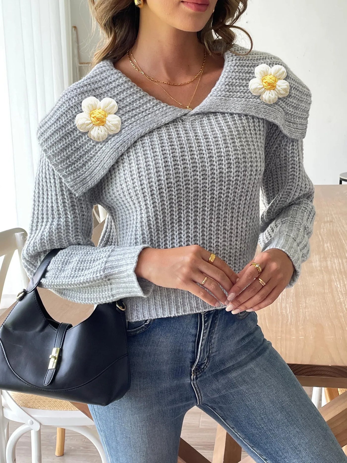 Flora Patchwork Sweater