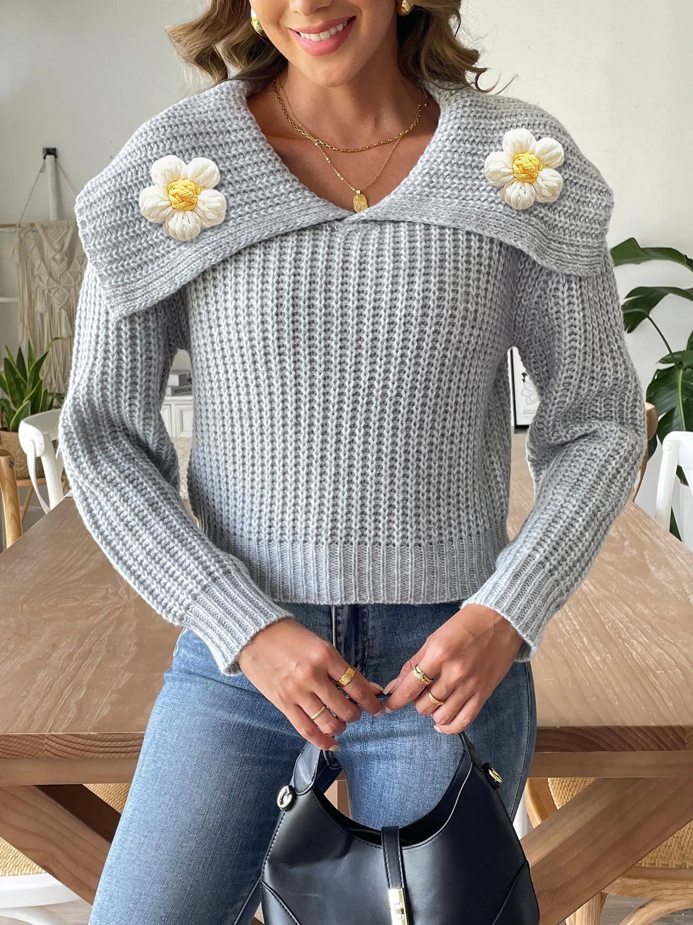 Flora Patchwork Sweater