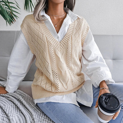 Stella Knitted Vest Sweater