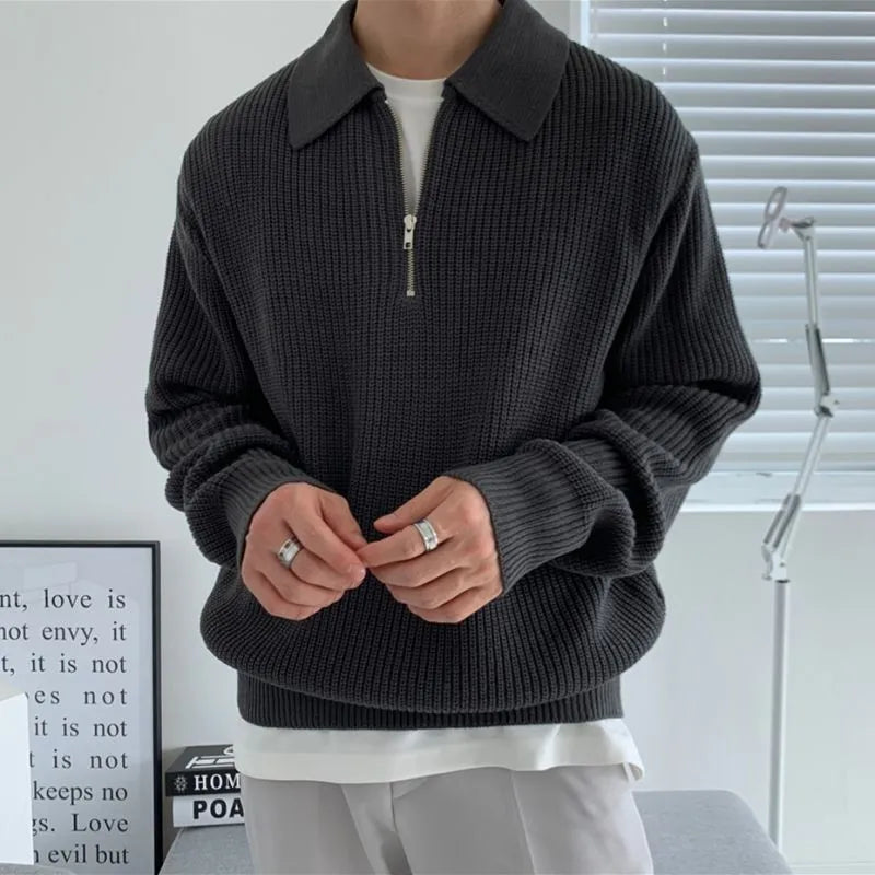 Anthony Quarter Zip Sweater