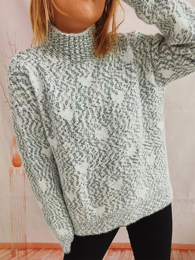 Dina Heart Sweater