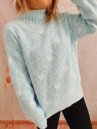 Dina Heart Sweater