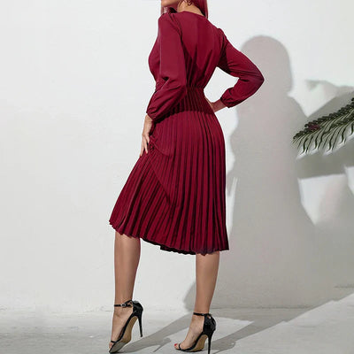 Caroline Pleated Dress