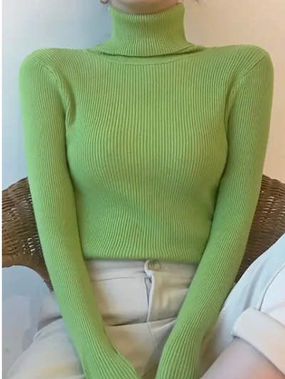 Helen Knitted Turtleneck Sweater